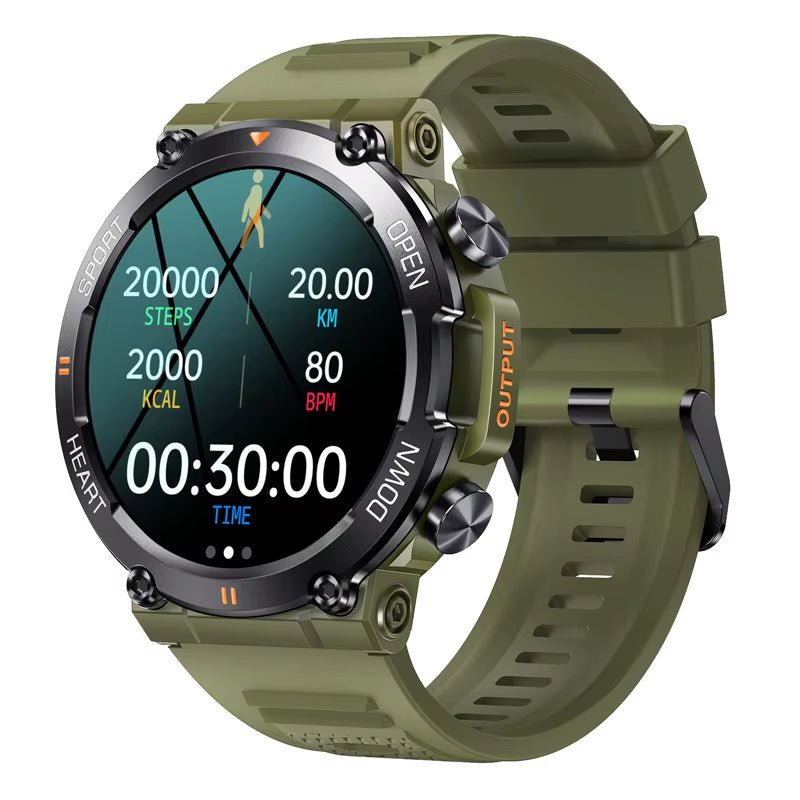 K56Pro Smart Watch for Men Heart Rate Blood Bluetooth Sport 400Mah Long Standby 1.39 Inch 360*360 HD Screen Outdoors Smartwatch - Tech - store