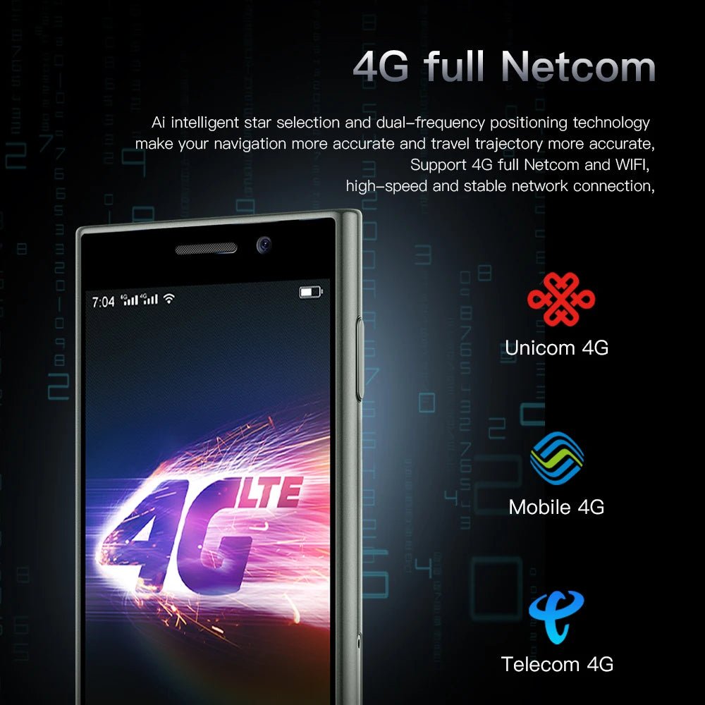 S24 Mini Pocket Smartphone 2GB 16GB 4G Netcom Android Native System MT6737 WIFI Hotspot Small Palm Smart Phones New Update - Tech - store
