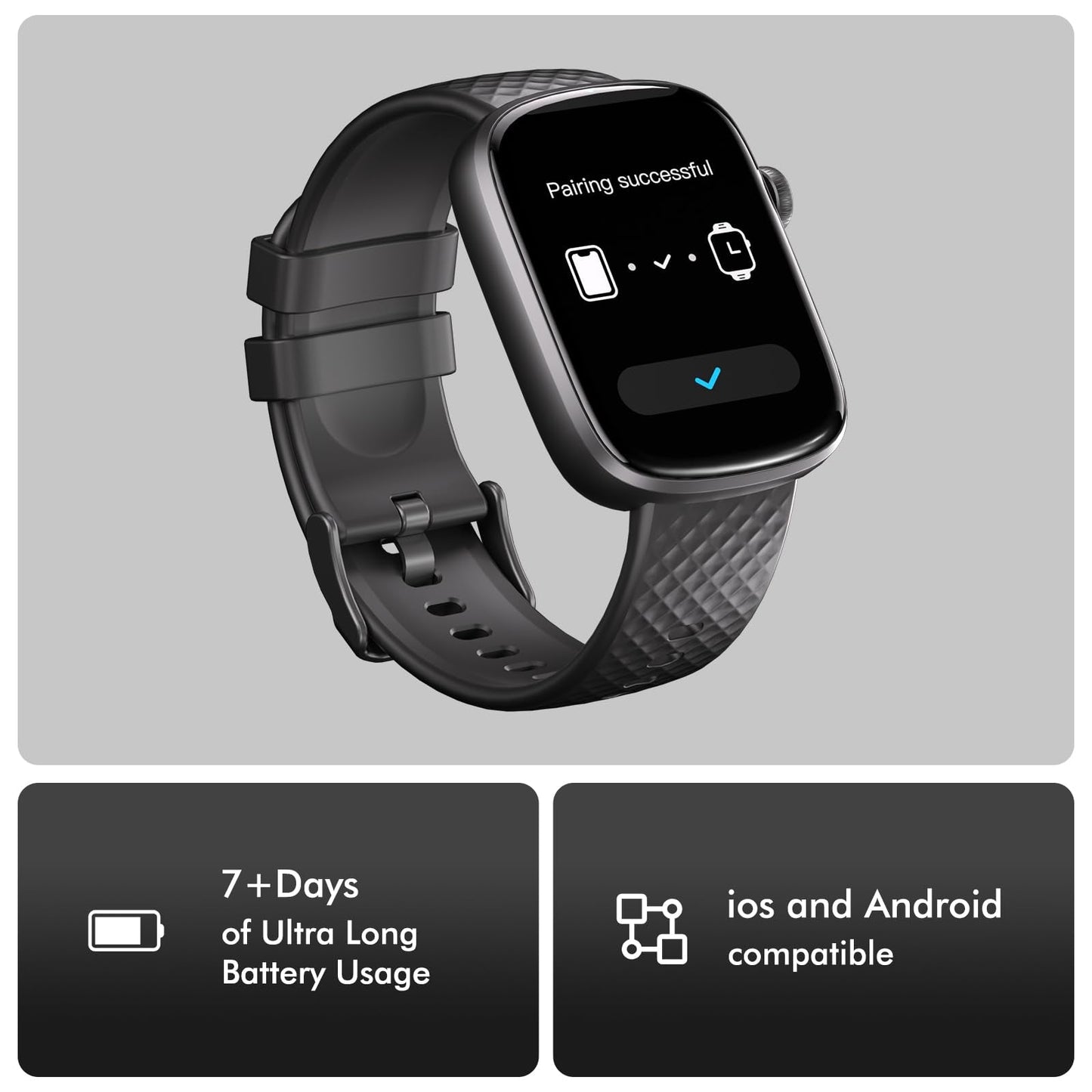 Smart Watch Bluetooth Call &1.95 HD Screen - Heart Rate Spo2 Sleep Monitor, 3ATM Waterproof Fitness Tracker for Ios Android - Tech - store