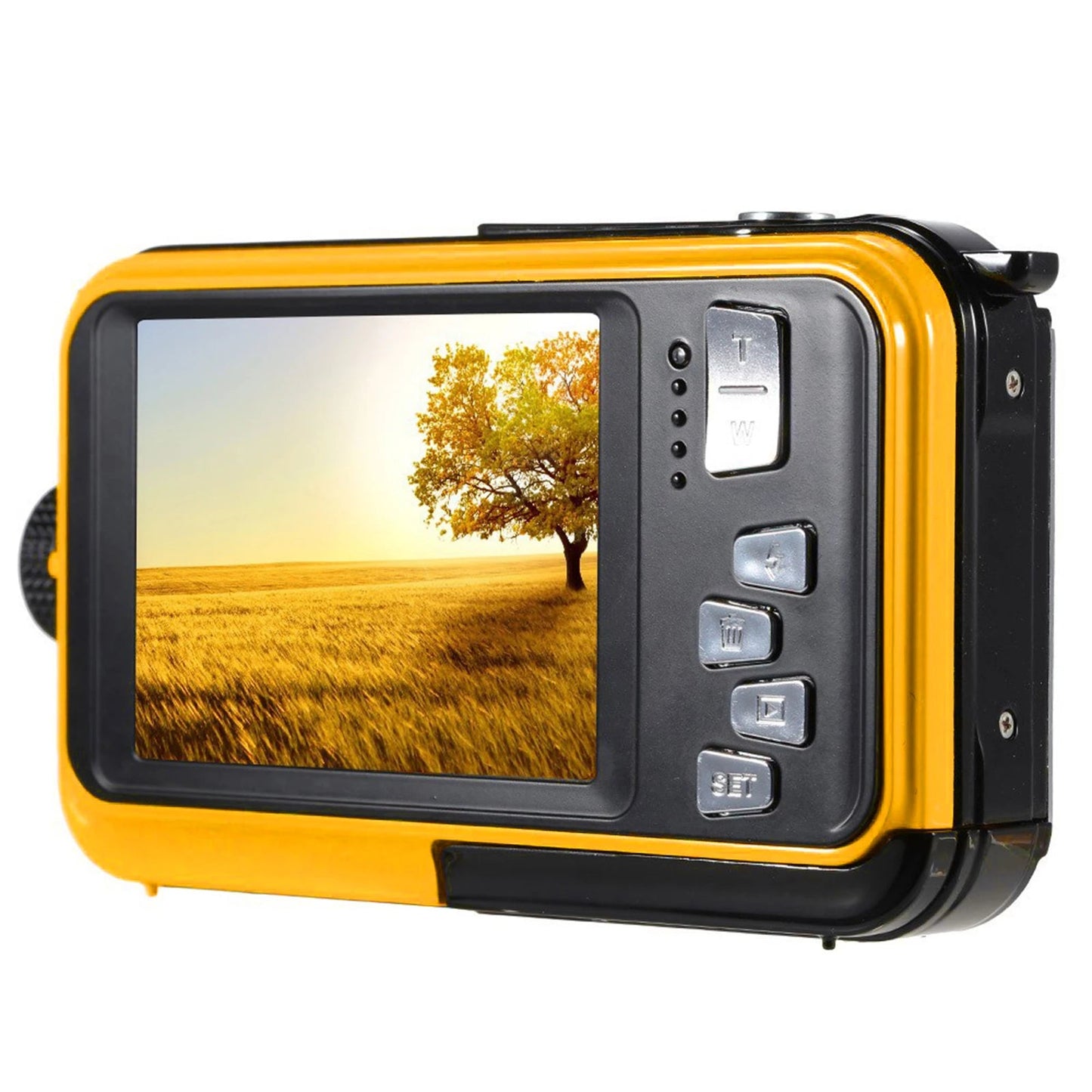 Underwater Camera Dual Screen Full HD 2.7K 48MP Digital Camera anti Shake Cam with Microphone LED Self - Timer 16X Digital Zoom - Tech - store