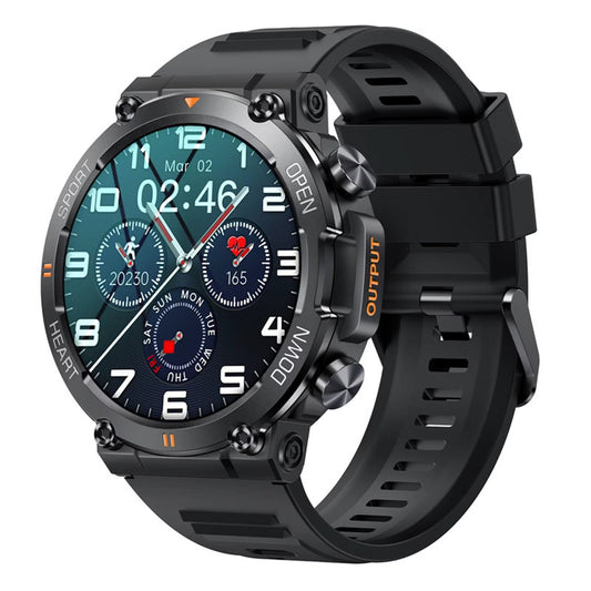 K56Pro Smart Watch for Men Heart Rate Blood Bluetooth Sport 400Mah Long Standby 1.39 Inch 360*360 HD Screen Outdoors Smartwatch - Tech - store
