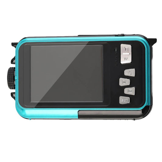 Underwater Camera Dual Screen Full HD 2.7K 48MP Digital Camera anti Shake Cam with Microphone LED Self - Timer 16X Digital Zoom - Tech - store